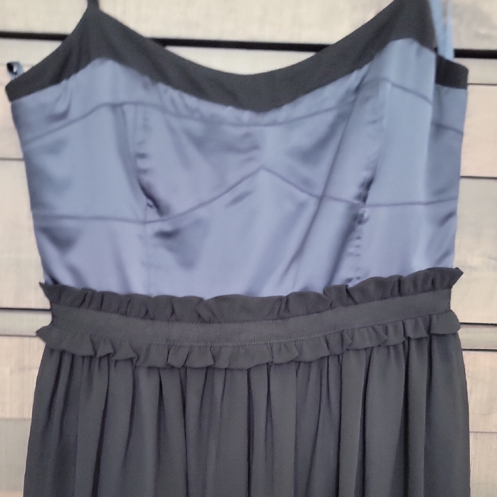 BCBGeneration Strapless Gray Dress